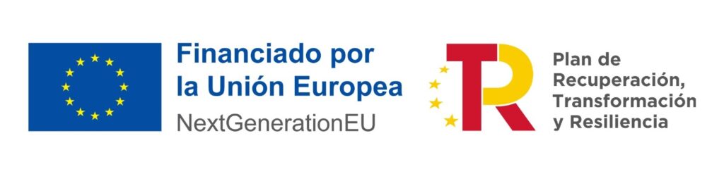 Financiado por la Unión Europea - NextGenerationEU - Plan de Recuperación, Transformación y Resiliencia